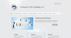 Desktop Screenshot of aim-consult.com